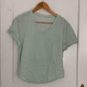 Lululemon Athletica Short Sleeve Silverescent TShirt, Mint Green, Size S